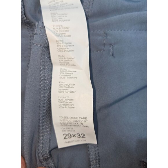 Fabletics Mens The Only Pant Modern Classic Fit 29x30 4-Way Stretch NEW - Picture 4 of 9